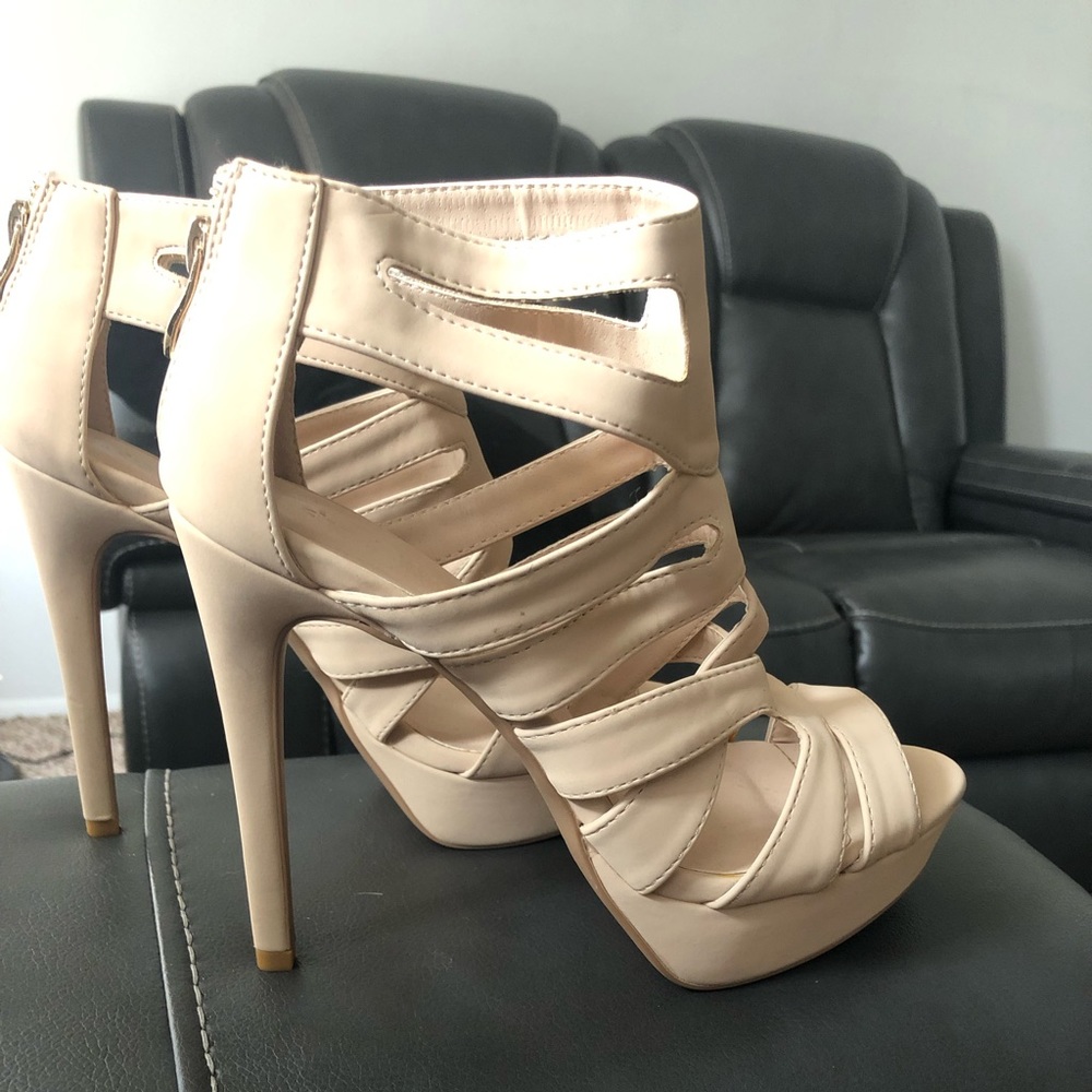 Charlotte Russe Nude Heels